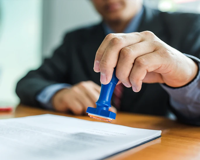 Corporate accreditation services managing regulatory approvals and sector-specific registrations.